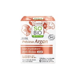 SO BiO Précieux Argan Soin Hydratant Anti-Rides Jour 50ML