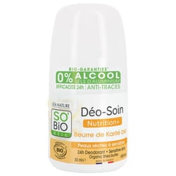 Léa Nature SO BIO étic Déo-Soin 24H Beurre de Karité Roll-On Bio 50 ml