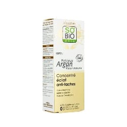 SO'BIO CONCENTRÉ ÉCLAT ANTI-TACHES "PRÉCIEUX ARGAN" 40ML