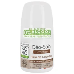 Léa Nature SO BIO étic Déo-Soin 24H Huile de Coco Roll-On Bio 50 ml