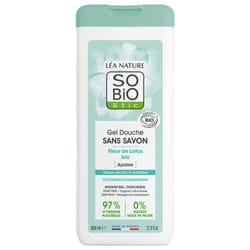 Léa Nature SO BIO étic Gel Douche Sans Savon Fleur de Lotus Bio 650 ml