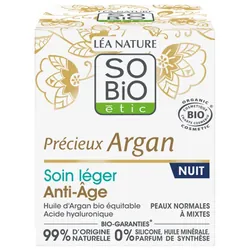 Léa Nature SO BIO étic Précieux Argan Soin Léger Anti-Âge Nuit Bio 50 ml