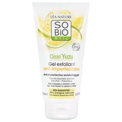 Léa Nature SO BIO étic Clean'Yuzu Gel Exfoliant Anti-Imperfections Bio 150 ml