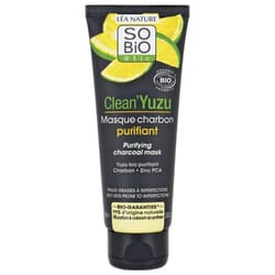 Léa Nature SO BIO étic Clean'Yuzu Masque Charbon Purifiant Bio 75 ml