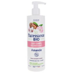 Natessance Lait Corps Nourrissant Amande Bio 400 ml