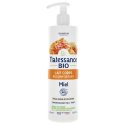 Natessance Lait Corps Réconfortant Miel Bio 400 ml