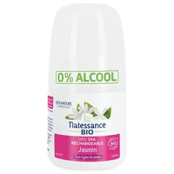 Natessance Déo 24H Jasmin Bio Rechargeable 50 ml
