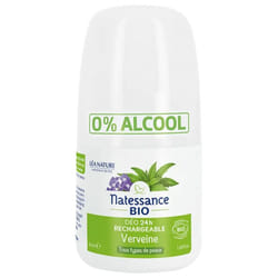 Natessance Déo 24H Verveine Bio Rechargeable 50 ml