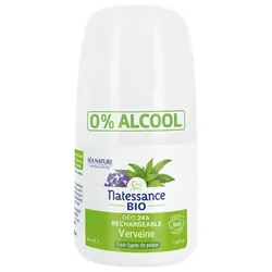 Natessance Déo 24H Verveine Bio Rechargeable 50 ml