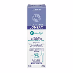 EAU THERMALE JONZACPure AgeSérum Concentré Correcteur GlobalPhyco-ZincAnti-imperfectionsAnti-âge, anti-marquesPeaux adultes à ...