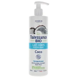 Natessance Lait Corps Revitalisant Coco Bio 400 ml