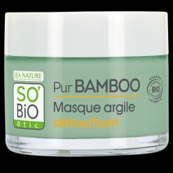 SO BIO Pur Bamboo Masque Argile Détoxifiant Bio 50ml
