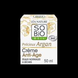 SO BIO Précieux Argan Crème Anti-Âge Jour Bio 50ml