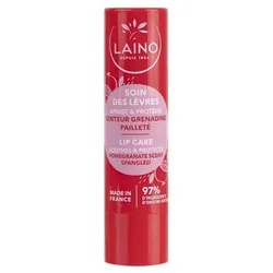 Laino Soin des Lèvres Stick 4 g - Senteur : Grenadine Pailleté