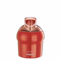 Magimix Glacier, Machine à crème glacée, 1,5 L, 30 min, 1 bols, 12 h, Acier inoxydable