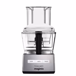 Magimix CS 3200 XL, 2,6 L, Chrome, Hacher, Mélange, 650 W, 225 mm, 190 mm