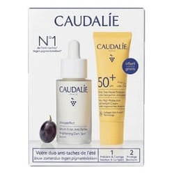 Caudalie Vinoperfect Sérum Éclat Anti-Taches 30 ml + Vinosun Fluide Très Haute Protection SPF50+ 20 ml Offert