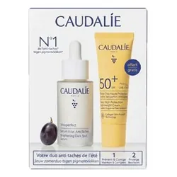 Caudalie Vinoperfect Sérum Éclat Anti-Taches 30 ml + Vinosun Fluide Très Haute Protection SPF50+ 20 ml Offert