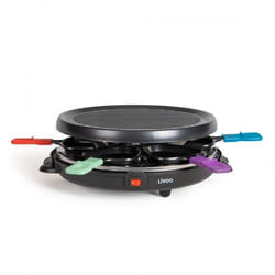 Livoo Appareil à raclette 6 personnes noir (DOC207)