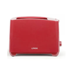 Livoo Grille-pain rouge (DOD162R)