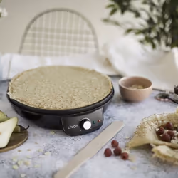 Livoo Crêpière noir (DOP196)