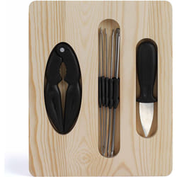Livoo Set à crustacés noir (MEC128)