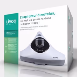 Livoo Aspirateur anti-acariens blanc (DOH125) - Vue supplémentaire 6