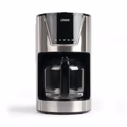 Livoo Cafetière électrique programmable noir (DOD172)