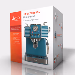 Livoo Machine à café expresso bleu (DOD174) - Vue supplémentaire 9