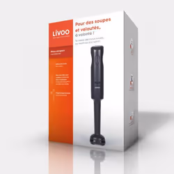 Livoo Mixeur plongeant noir (DOP213N)