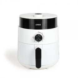 Livoo DOC256 Friteuse Sans Huile 2,5 L Autonome 1200 W Noir, Blanc