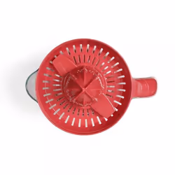 Livoo DOD131RC Centrifugeuse 25 W Rouge, Transparent