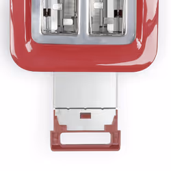 Livoo DOD162RC grille-pain 2 part(s) 750 W Rouge