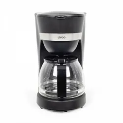 Livoo DOD200N machine à café Semi-automatique Machine à café filtre 1,25 L