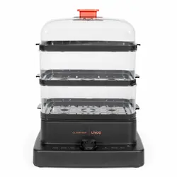 Livoo DOC300 cuiseur vapeur 3 Nombre de paniers 1200 W Noir