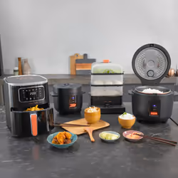 Livoo DOC300 cuiseur vapeur 3 Nombre de paniers 1200 W Noir - Vue supplémentaire 7