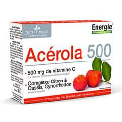 Acerola 500 24 Comprimes 3 Chênes