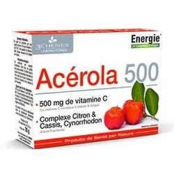 Acerola 500 24 Comprimes 3 Chênes