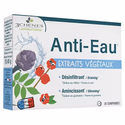 Les 3 Chênes Anti-Eau Désinfiltrant et Amincissant 30 Comprimés