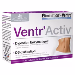 3 Chênes VENTR'ACTIV Digestion Enzymatique 60 comprimés