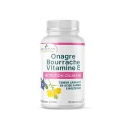 Les 3 Chênes Onagre Bourrache 150 Capsules