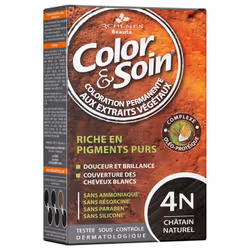 3 Chênes Color & Soin Coloration Permanente 4N - Châtain Naturel 60ml