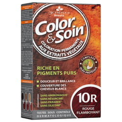 3 Chênes Color & Soin Coloration Permanente 10R - Rouge Flamboyant 60ml