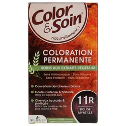 Les 3 Chênes Color & Soin Coloration Permanente - Coloration : Rouge Myrtille : 11R