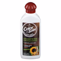 Les 3 Chênes Color & Soin Shampoing Cheveux Foncés 250 ml est un shampoing à base d'extraits végétaux qui prend soin des chev ...