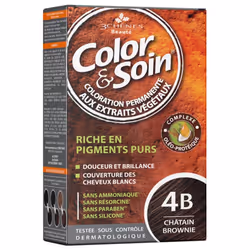Les 3 Chênes Color & Soin Coloration Permanente est une coloration aux extraits végétaux permettant de couvrir 100% des cheve ...