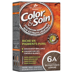 3 Chênes Color & Soin Coloration Permanente 6A - Blond Foncé Cendré 60ml