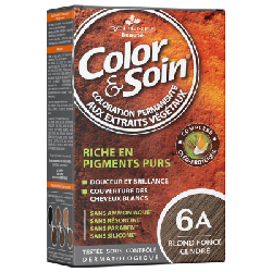 3 Chênes Color & Soin Coloration Permanente 6A - Blond Foncé Cendré 60ml