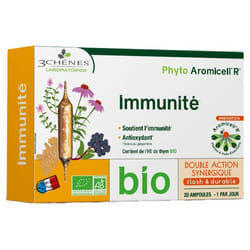Les 3 Chênes Phyto Aromicell'R Immunité Bio 20 Ampoules