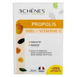 Les 3 Chênes Propolis 20 Ampoules Offre Spéciale
